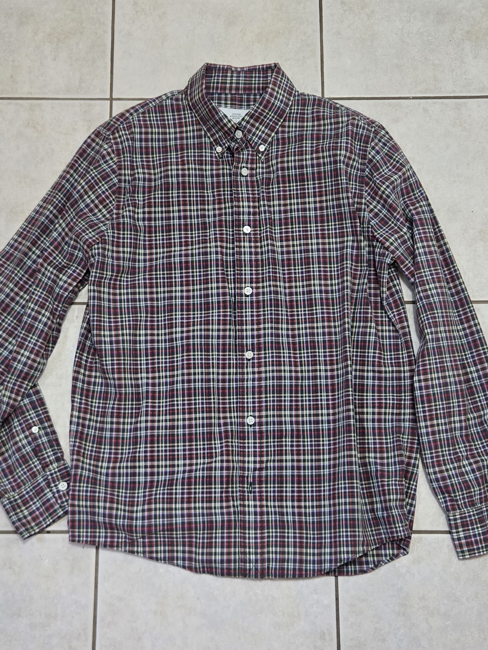 Jack Spade Multi-Coloured Plaid Button-Down Shirt